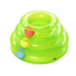 Pet CatS Toy Three Levels Tower Tracks Disc