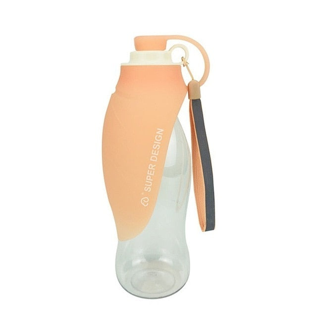 Dog Water Bottle for Walking, Portable with Drinking Cup Bowl Outdoor Hiking, Travel