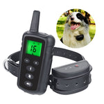 Electric Dog Training Collar Pet Remote Control  Rechargeable with LCD Display